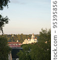 View on Three Crosses and churches in VIlnius, Lithuania 95395856