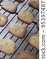 網格上的餅乾 95397487