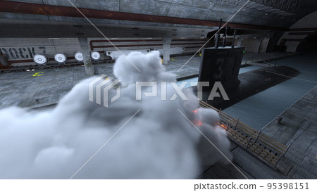 Submarine dock 95398151