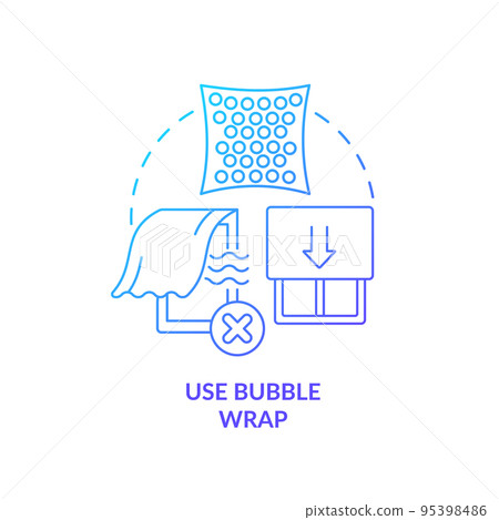 Thin bubble store wrap