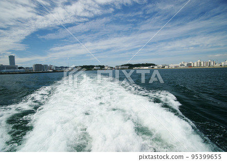 Yokosuka City Departure from Mikasa Pier Yokosuka City Departure from Mikasa Pier 95399655