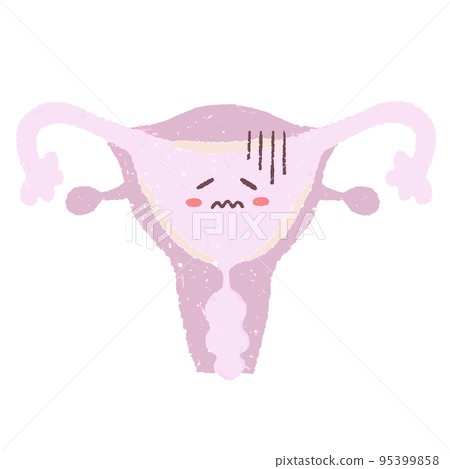 手繪子宮字符 手繪子宮字符 95399858