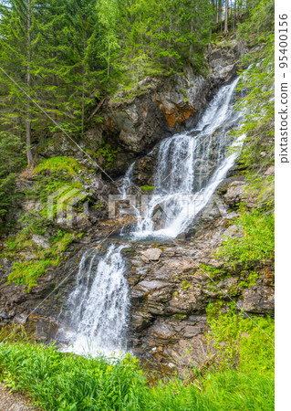 Riesach waterfall in Untertal Valley Riesach waterfall in Untertal Valley 95400156