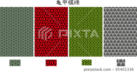 Turtle shell pattern Turtle shell pattern 95401336