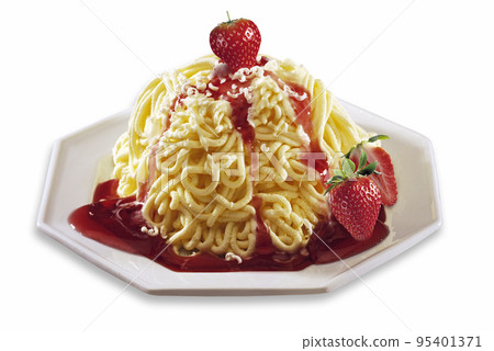 Spaghetti ice cream Spaghetti ice cream 95401371