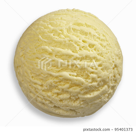 scoop vanilla ice cream scoop vanilla ice cream 95401373