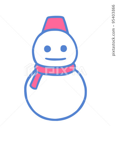雪人,雪人,簡單 95403866
