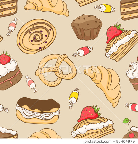 different desserts 95404979