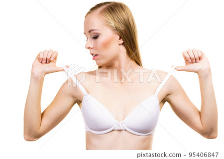 Topless Holding Bra: Over 3 Royalty-Free Licensable Stock Vectors