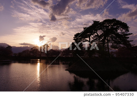 六點津見的櫻花（長野縣） 95407330