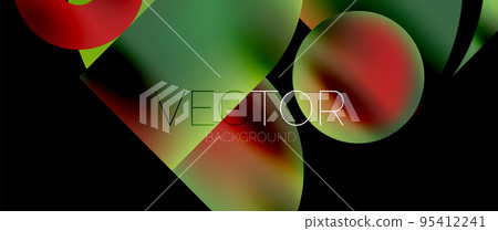 Circle composition abstract wallpaper background Circle composition abstract wallpaper background 95412241