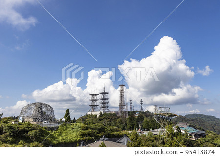六甲山鋼塔和雷頭 六甲山鋼塔和雷頭 95413874