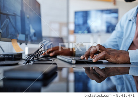 Software Developer Close Up Software Developer Close Up 95415471
