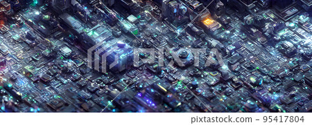 abstract future technology vision design innovation concept background. 3d illustration abstract future technology vision design innovation concept background. 3d illustration 95417804