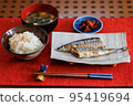 Saury breakfast 95419694