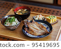 Breakfast with horse mackerel 95419695