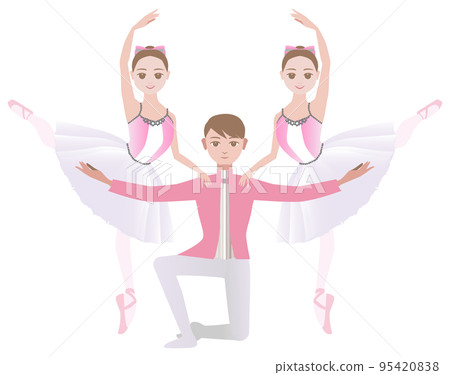 芭蕾舞“胡桃夾子”糖果國家_各國舞蹈_米里頓舞蹈形象 95420838