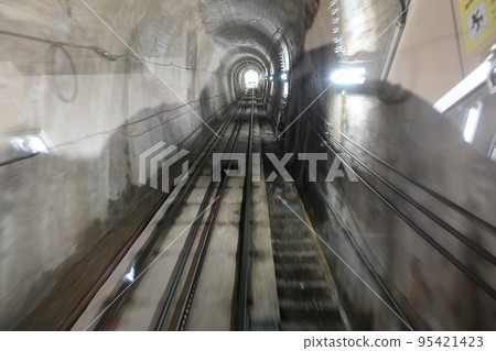 Tateyama Kurobe Alpine Route Underground Cable Car Tateyama Kurobe Alpine Route Underground Cable Car 95421423