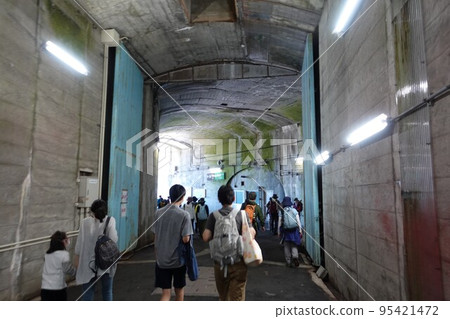 Tateyama Kurobe Alpine Route Underground Cable Car Kurobe Lake Exit 95421472
