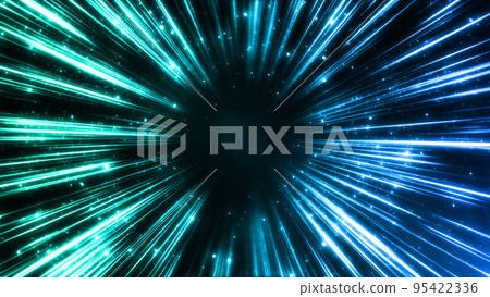Concentrated line CG radiation line cartoon effect 95422336