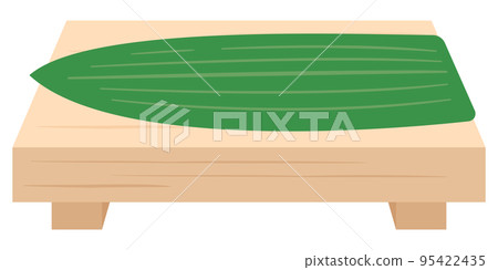 illustration of sushi clogs 95422435