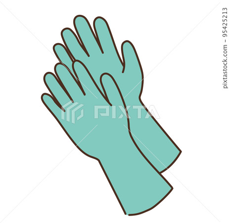 rubber gloves cleaning 95425213