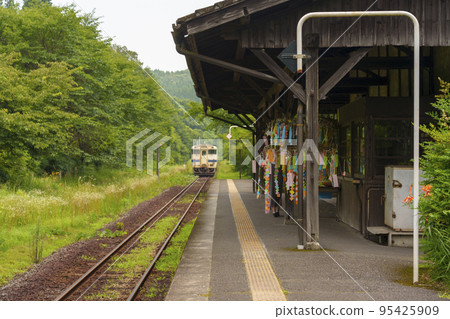A view of JR Kareigawa Station in Kagoshima Prefecture. A view of JR Kareigawa Station in Kagoshima Prefecture. 95425909