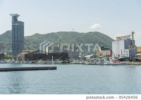 This photo was taken near the Kanmon Kaikyo Bridge. 95426456