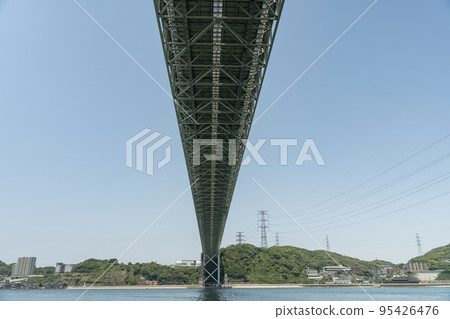 This photo was taken near the Kanmon Kaikyo Bridge. This photo was taken near the Kanmon Kaikyo Bridge. 95426476