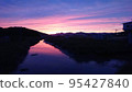 Pink sunset 95427840