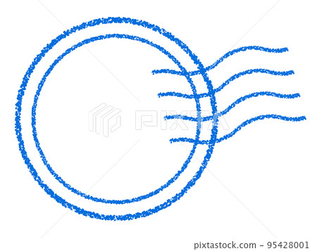 Crayon material postmark/stamp Decoration 95428001