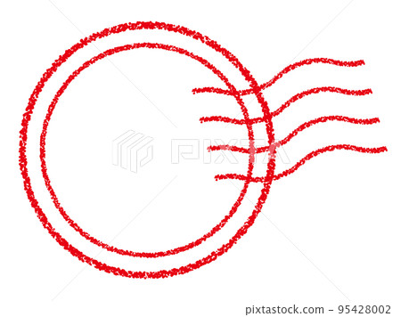 Crayon material postmark/stamp Decoration 95428002