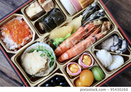 Osechi cuisine: New Year's feast Osechi cuisine: New Year's feast 95430268