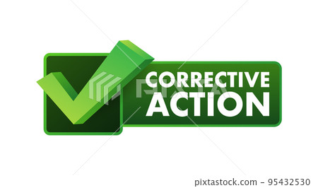 CAPA - Corrective and preventive action. Vector stock illustration. 95432530