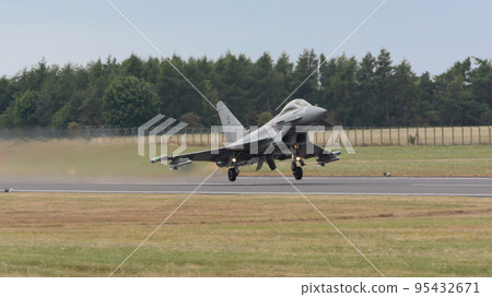 Italian Air Force Eurofighter EF-2000 takeoff 95432671