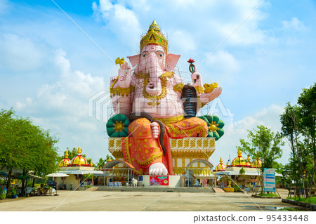 The Lord of Success Giant Pink Ganesha in Thailand The Lord of Success Giant Pink Ganesha in Thailand 95433448