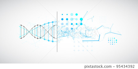 Abstract futuristic background for design works. 95434392