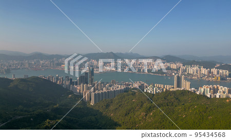 the Quarry Pass, Quarry bay, Hong Kong 1 April 2022 95434568