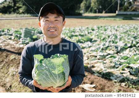 image of a farmer man 95435412