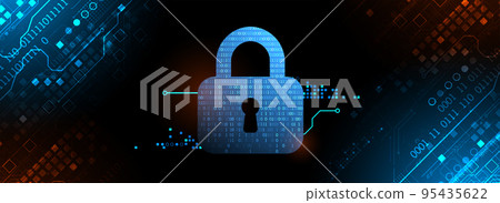 Personal data security Illustrates cyber data or information privacy idea. Color abstract internet technology. Personal data security Illustrates cyber data or information privacy idea. Color abstract internet technology. 95435622