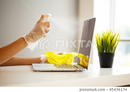 Cleaning personal items from virus, microbes and dirt. Cleaning personal items from virus, microbes and dirt. 95436174