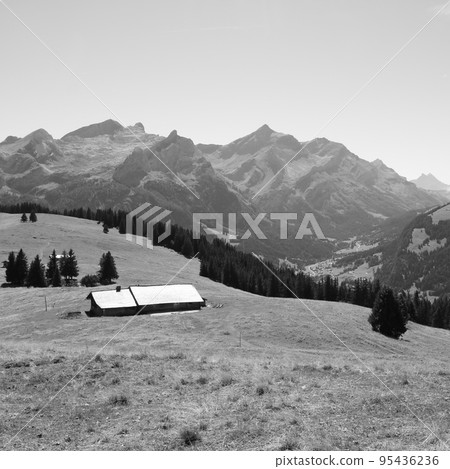 Landscape in the Bernese Oberland, Switzerland. Landscape in the Bernese Oberland, Switzerland. 95436236