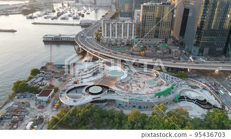 5 may 2022 Victoria Harbour sunset and view at Kwun tong 95436703