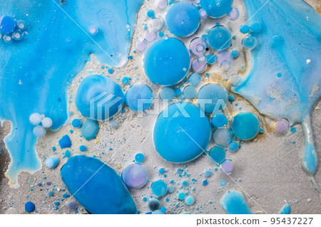 Colorful Bright Bubbles Oil Beautiful Paint Universe Color Moving Multicolored. Space Universe, Quantum Physics. Fantastic Hypnotic Surface. Colorful Bright Bubbles Oil Beautiful Paint Universe Color Moving Multicolored. Space Universe, Quantum Physics. Fantastic Hypnotic Surface. 95437227