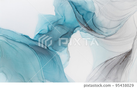 Ink, paint, abstract creative grunge background. Closeup of the alcohol ink painting. Alcohol ink dirty abstract painting, modern contemporary art. Ink, paint, abstract creative grunge background. Closeup of the alcohol ink painting. Alcohol ink dirty abstract painting, modern contemporary art. 95438029