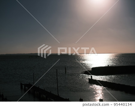 Sunset and Lake Kasumigaura 3 Sunset and Lake Kasumigaura 3 95440134