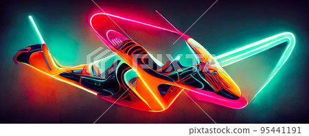 Colorful abstract wallpaper texture background illustration 95441191