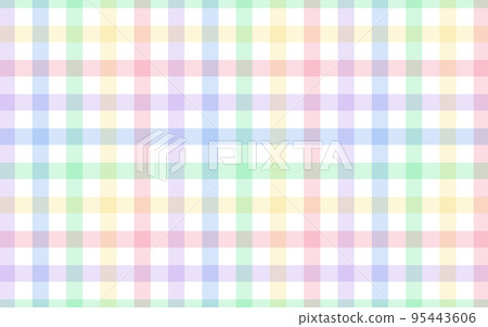 Plaid pattern_colorful Plaid pattern_colorful 95443606