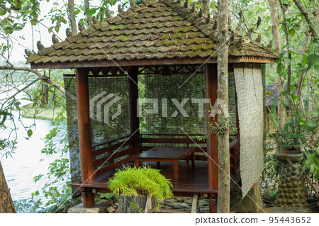 gazebo in the garden 95443652
