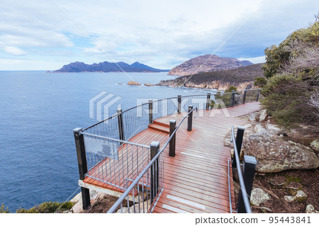 Cape Tourville in Freycinet Tasmania Australia Cape Tourville in Freycinet Tasmania Australia 95443841